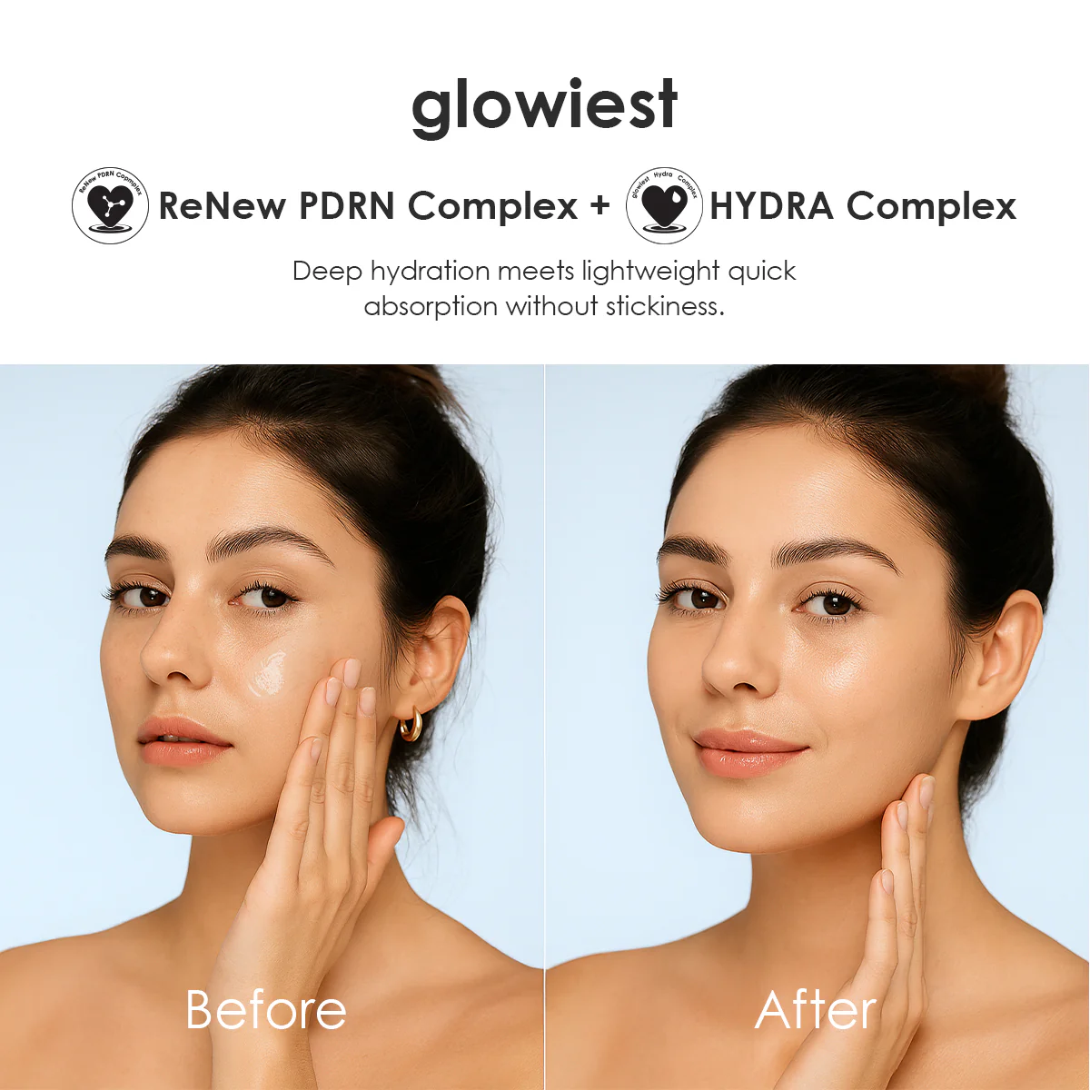 glowiest Daily Rituals PDRN + Collagen Glow Jelly Cream 50g - Image 4