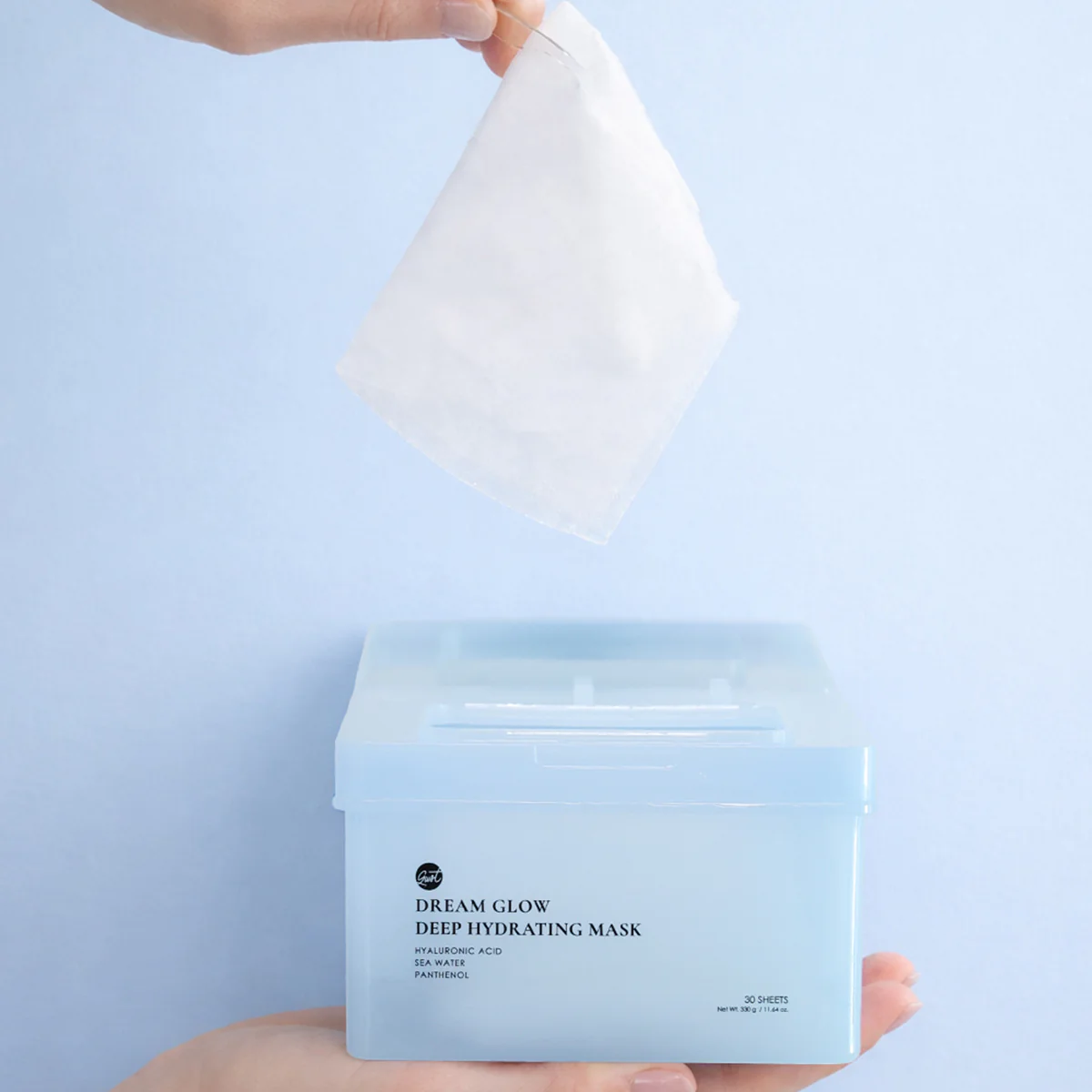 glowiest Dream Glow Deep Hydrating Mask (Hyaluronic Acid + Sea Water + Panthenol) - Image 3