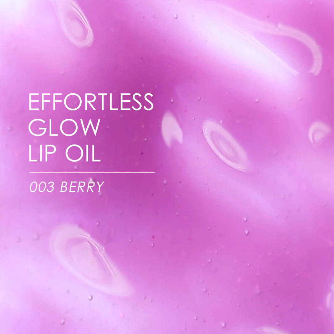 glowiest Effortless Glow Lip Oil - 003 Berry (0.17 fl.oz.) l Set of 2 - Image 5