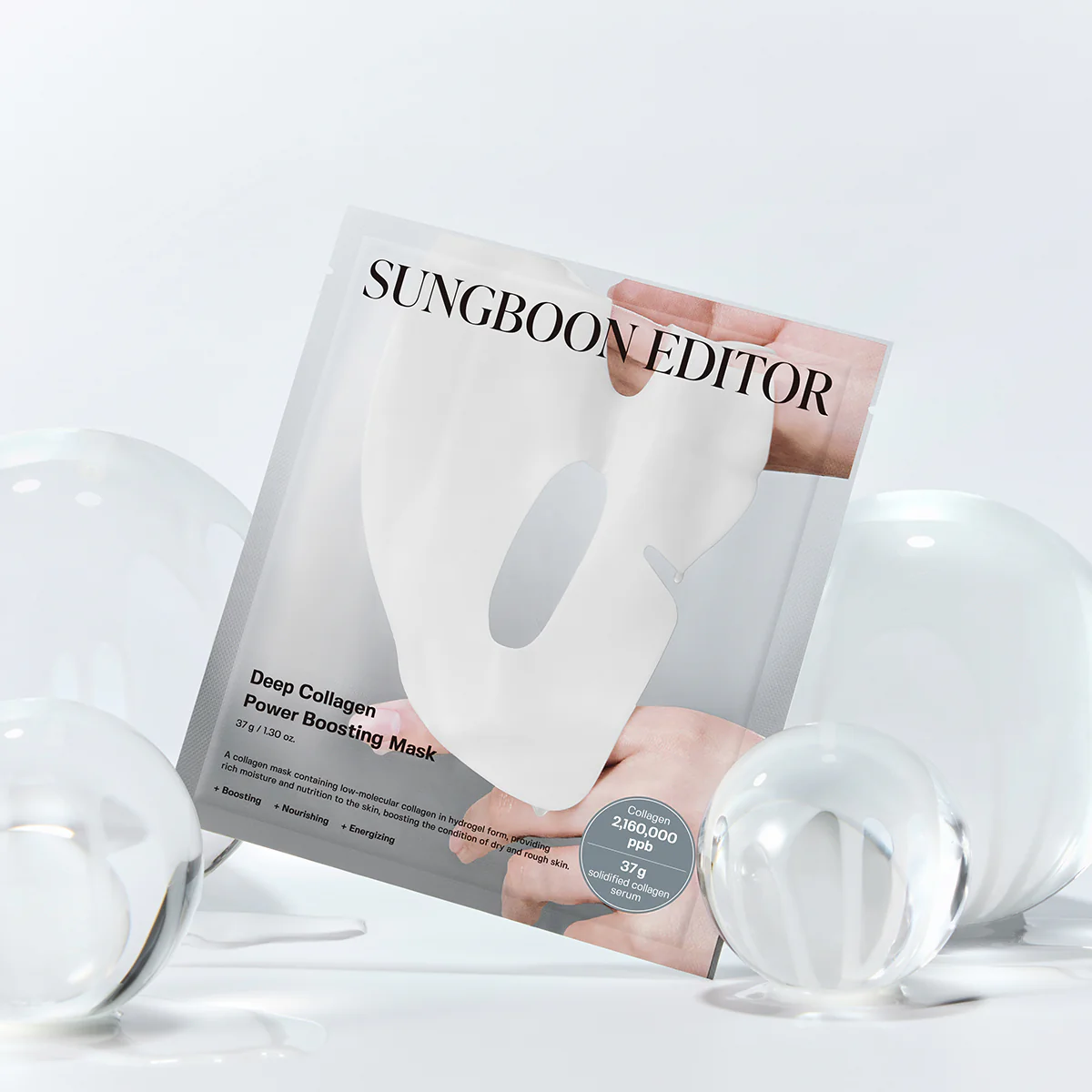 Sungboon Editor Deep Collagen Power Boosting Mask 37g*8ea - Image 3