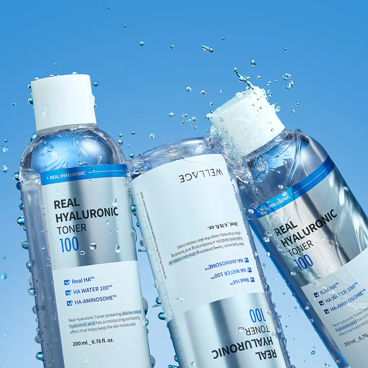 WELLAGE Real Hyaluronic Toner 200mL - Image 4